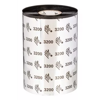 Zebra 3200 κηρού-ρητίνης μελανοταινία θερμικής μεταφοράς 450 m μαύρο
