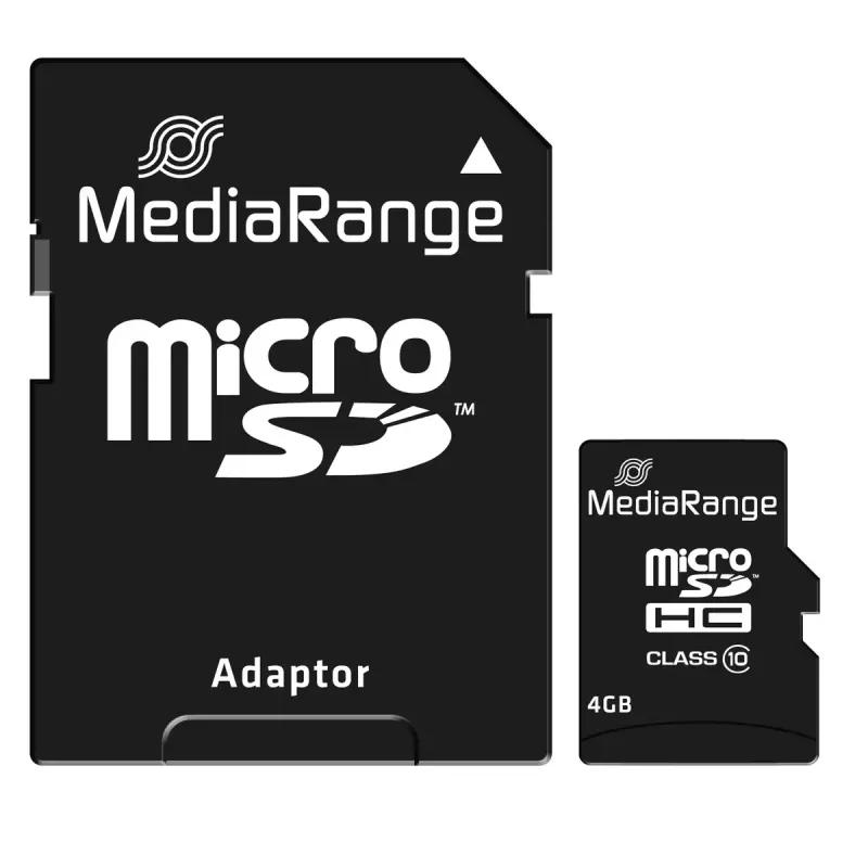 MediaRange 4 GB MicroSDHC Class 10 MR956 κάρτα μνήμης
