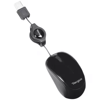 Targus AMU75EU ποντίκι ταξιδιού αμφίχειρο USB Type-A Blue Trace 1000 DPI