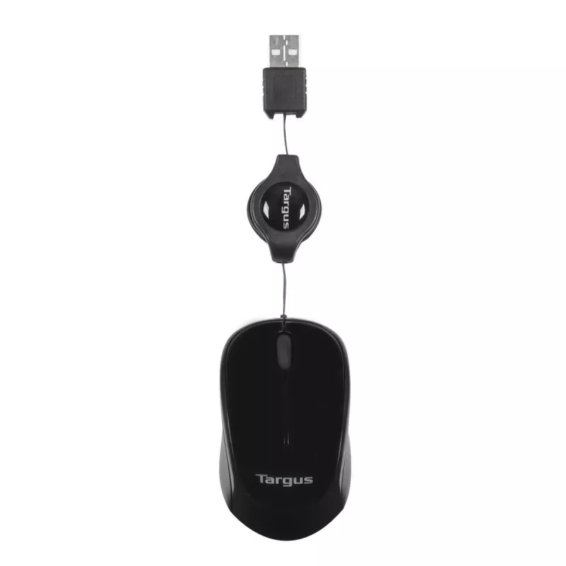 Targus AMU75EU ποντίκι ταξιδιού αμφίχειρο USB Type-A Blue Trace 1000 DPI