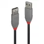 Lindy καλώδιο USB 2.0 Type-A σε Type-A, 0,5 m, Anthra Line
