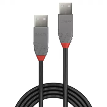 Lindy 1m καλώδιο USB 2.0 Type-A σε A, Anthra Line