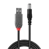 Lindy καλώδιο USB 2.0 Type-A σε 5,5 mm DC, 1,5 m