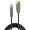 Lindy 2m καλώδιο USB 3.2 Type-A σε B, 5Gbps, Anthra Line