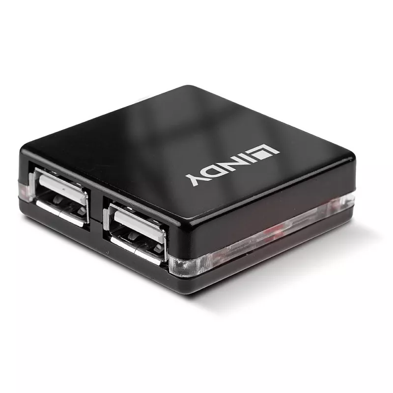 USB hub Lindy 4 θυρών USB 2.0 Mini Hub