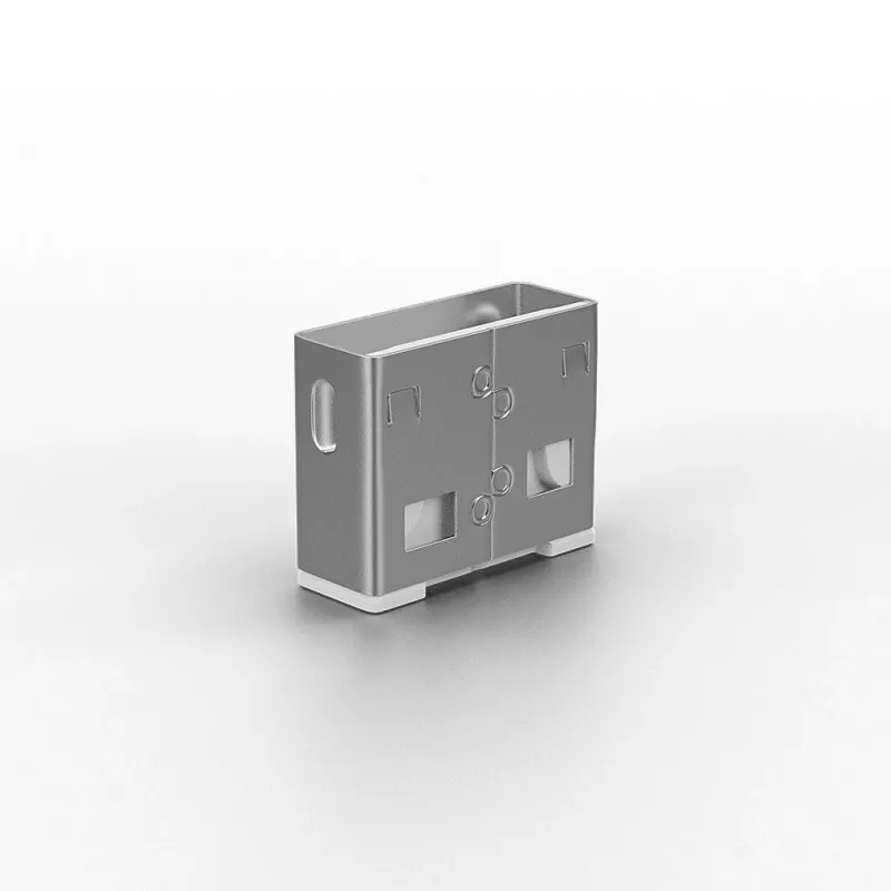 Port blocker Lindy USB Port Blocker (χωρίς κλειδί) συσκευασία 10 τεμ. χρώμα λευκό