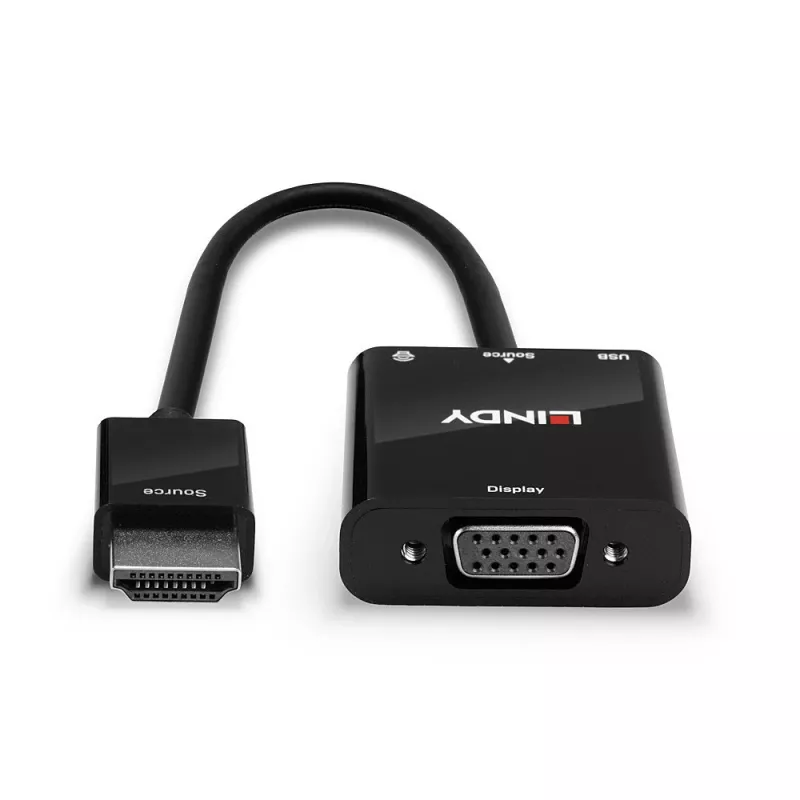 Μετατροπέας HDMI σε VGA και ήχου Lindy 38285