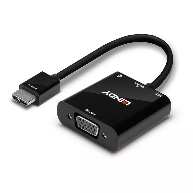 Μετατροπέας HDMI σε VGA και ήχου Lindy 38285
