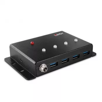 Lindy hub USB 3.0 4 θυρών μεταλλικό