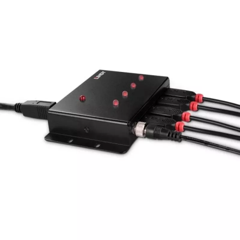Lindy hub USB 3.0 4 θυρών μεταλλικό