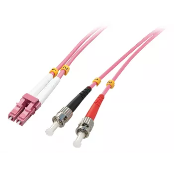 Lindy 46351 καλώδιο InfiniBand/οπτικών ινών 2 m LC ST ροζ