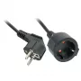 Lindy 30244 προέκταση ρεύματος 3 m 2 έξοδοι AC εσωτερικού χώρου μαύρο