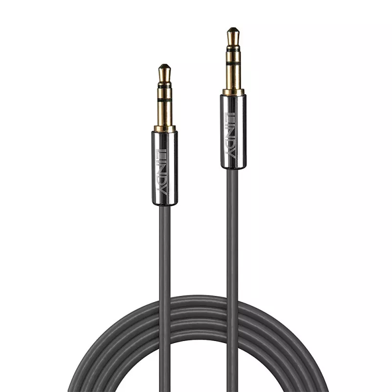 Lindy 3m καλώδιο ήχου 3,5mm, Cromo Line