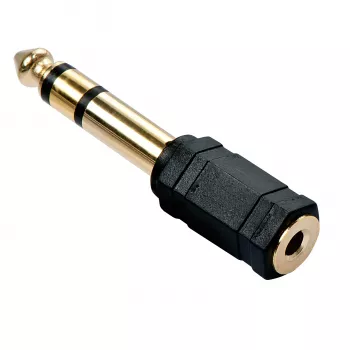 Lindy αντάπτορας υποδοχή jack 3,5 mm σε βύσμα jack 6,3 mm