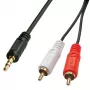 Lindy 1m Premium καλώδιο Phono σε 3,5 mm