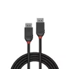 Lindy 1,5 m καλώδιο DisplayPort 1.2, Black Line