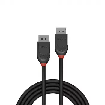 Lindy 1,5 m καλώδιο DisplayPort 1.2, Black Line