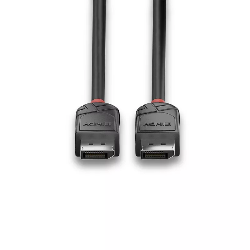 Lindy 1,5 m καλώδιο DisplayPort 1.2, Black Line