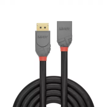 Lindy 3m καλώδιο επέκτασης DisplayPort 1.4, Anthra Line