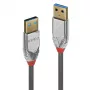 Lindy 36629 καλώδιο USB USB 3.2 Gen 1 (3.1 Gen 1) 5m USB A γκρι