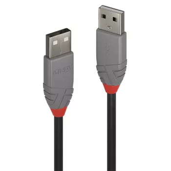 Lindy 5m καλώδιο USB 2.0 Type-A σε A, Anthra Line