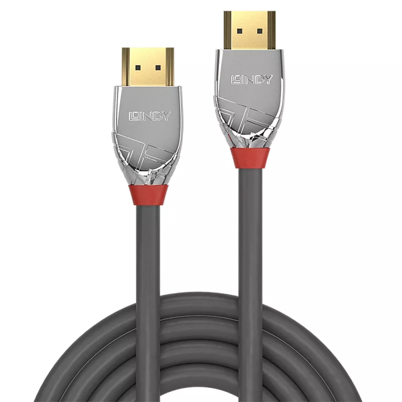 Lindy 0,5m καλώδιο High Speed HDMI, Cromo Line