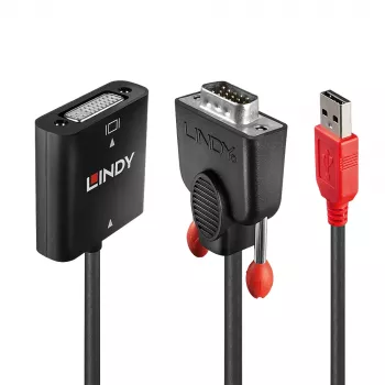 Μετατροπέας VGA σε DVI-D Lindy 38184