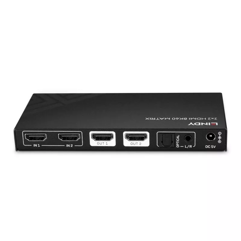 Lindy 38313 διακόπτης μήτρας AV-Matrix-Switcher 6,2 W