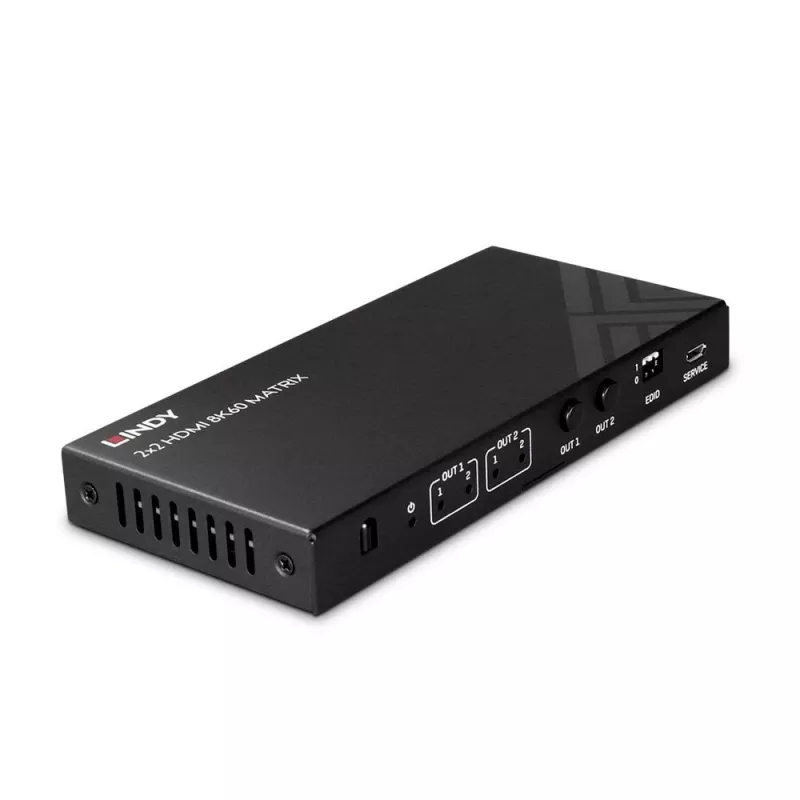 Lindy 38313 διακόπτης μήτρας AV-Matrix-Switcher 6,2 W