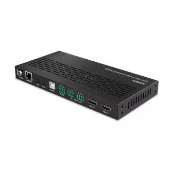 Lindy 38396 κωδικοποιητής 4K30 HDMI & USB over IP, Multicast & Videowall, HDMI 2.0, HDCP 2.2, PoE, 100 m