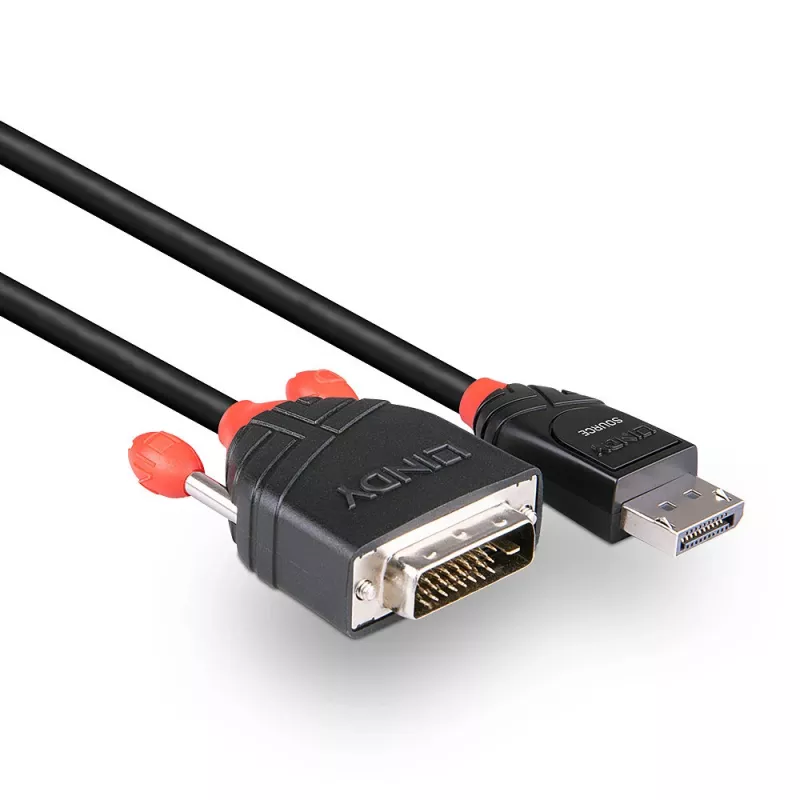 Lindy 1m καλώδιο DisplayPort σε DVI-D