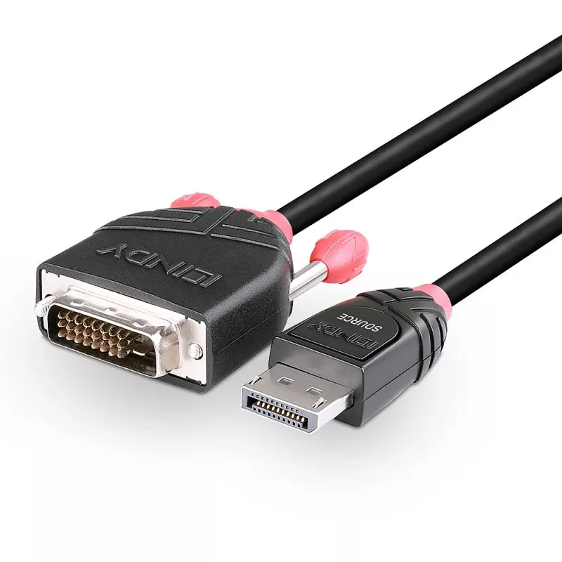 Lindy 1m καλώδιο DisplayPort σε DVI-D