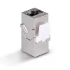 Καλώδιο δικτύου Lindy CAT 6A θηλυκός συνδετήρας Keystone RJ-45 επίπεδο μεταλλικό 1 τεμ.