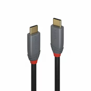 Lindy 2m καλώδιο USB 3.2 Type-C, 5A PD, Anthra Line