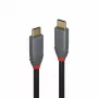Lindy 2m καλώδιο USB 3.2 Type-C, 5A PD, Anthra Line