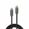 Lindy 2m καλώδιο USB 3.2 Type-C, 5A PD, Anthra Line