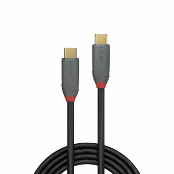 Lindy 2m καλώδιο USB 3.2 Type-C, 5A PD, Anthra Line