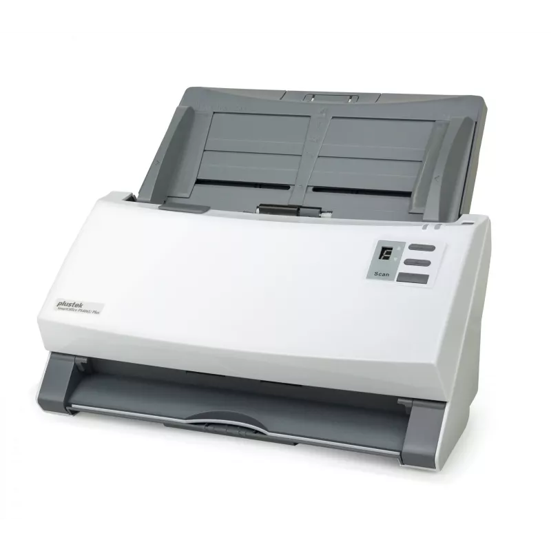 Plustek SmartOffice PS406U Plus σαρωτής ADF 600 x 600 DPI A4 γκρι, λευκό