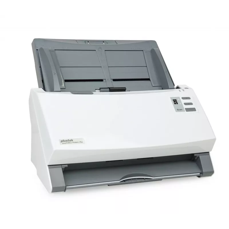 Plustek SmartOffice PS406U Plus σαρωτής ADF 600 x 600 DPI A4 γκρι, λευκό