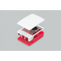 Θήκη Raspberry Pi 5, κόκκινο/λευκό, με ανεμιστήρα (SC1159)