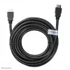 Neomounts HDMI25MM καλώδιο HDMI – 7,5 μέτρα, 7,5 m, 10,2 Gbit/s, μαύρο
