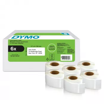 Εκτυπωτής ετικετών DYMO 2177564 λευκό 2,5 cm x 5,4 cm 6000 ετικέτες