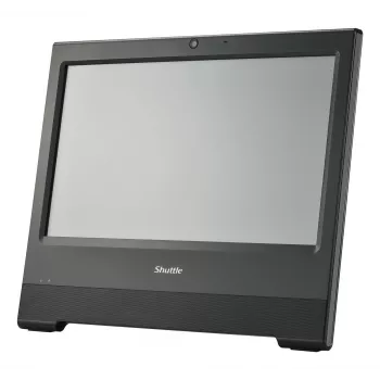 Shuttle All-In-One Barebone X50V9U3, οθόνη 15,6 ιντσών αφής (αντίστασης), Intel i3-1315U, WLAN, IP54, χωρίς ανεμιστήρα, λειτουργία 24/7