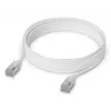 Καλώδιο δικτύου UBIQUITI UACC-CABLE-PATCH-EL-C6A-5M-W Cat6a 5 m RJ-45 διαφανές λευκό
