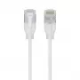 Καλώδιο δικτύου Ubiquiti UACC-Cable-Patch-EL-C6A-2M-W RJ-45 Cat6a 2m Διαφανές λευκό