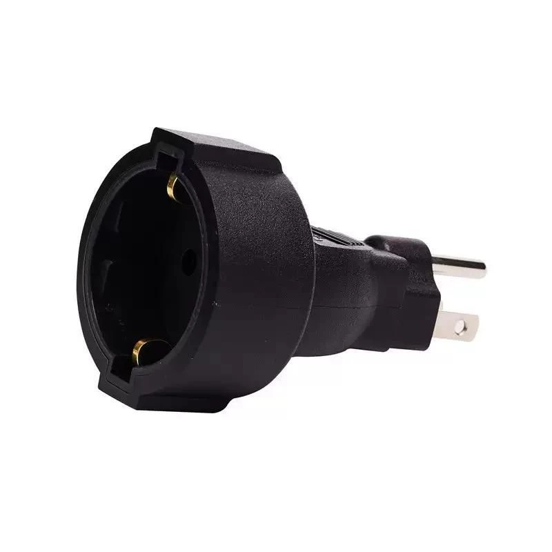 Microconnect PETRAVEL3 προσαρμογέας βύσματος τροφοδοσίας Type B Type F μαύρο