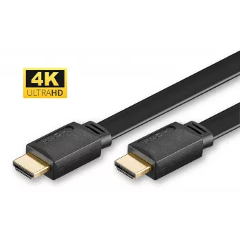 Microconnect HDMI High Speed Επίπεδο καλώδιο, 1 m