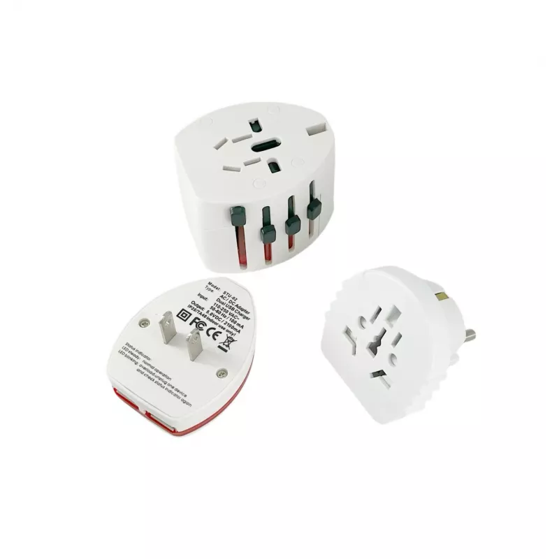 Microconnect PETRAVEL12 Φορητός φορτιστής Universal Λευκό USB Indoor