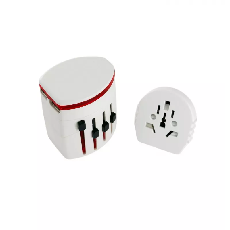Microconnect PETRAVEL12 Φορητός φορτιστής Universal Λευκό USB Indoor