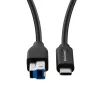 Microconnect USB3.1CB3 Καλώδιο USB USB 3.2 Gen 1 (3.1 Gen 1) 3 m USB C USB B μαύρο